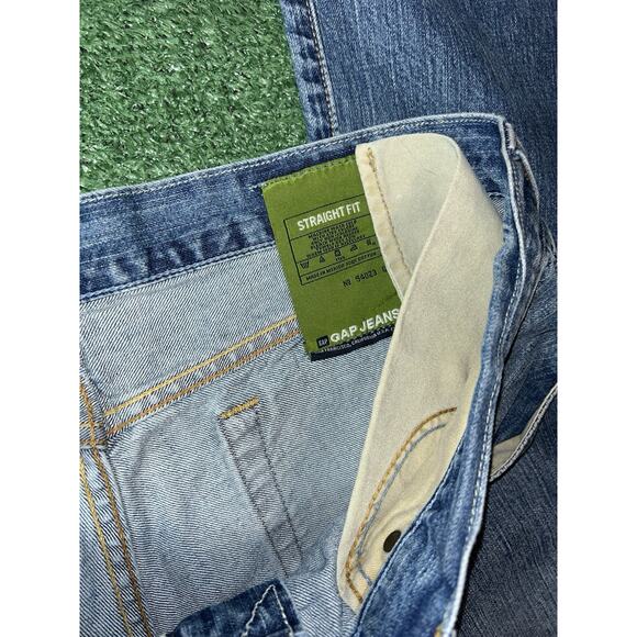 Y2K Gap 1969 Easy Fit Men's 35x32 Relaxed Straight Jeans - Picture 7 of 11